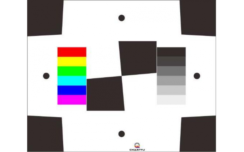 色彩、灰階、SFR Chart圖