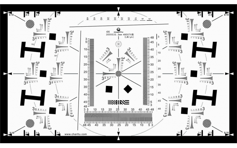 八一兒光學工業(yè)株式會社分辨率卡