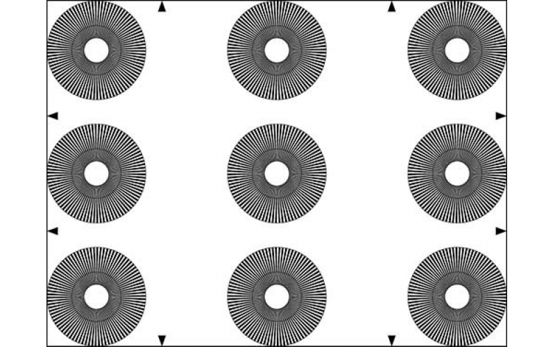 TE94-Q ITE徑向分辨率Chart圖