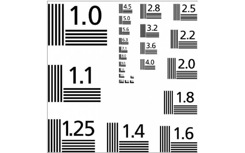 TE132-Q ISO MTF Chart圖