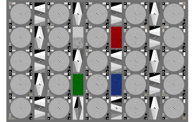 TE268-Q 分辨率Chart圖