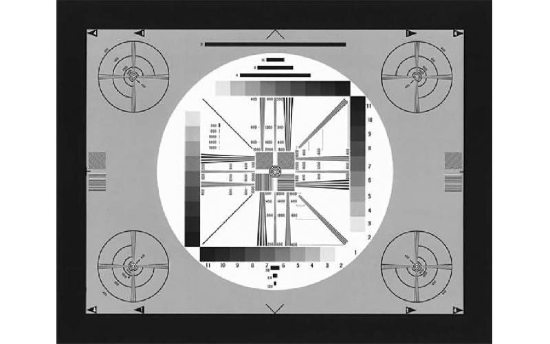 ITE High Resolution Chart for High-definition TV Systems  I