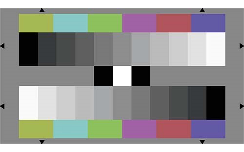 TE232-Q 灰階、色彩Chart圖