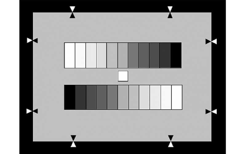 NHK 11 Steps Grayscale Chart(γ=0.45)