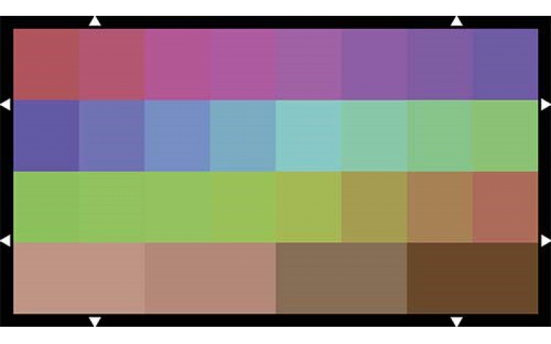 TE233-Q 色彩還原Chart圖（24+4）