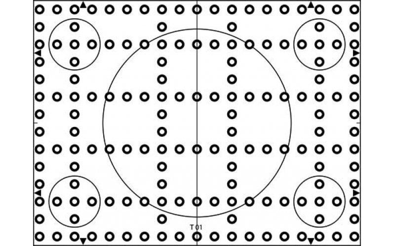T01W-Q 球差彌散幾何測試圖 (白色環(huán)境)