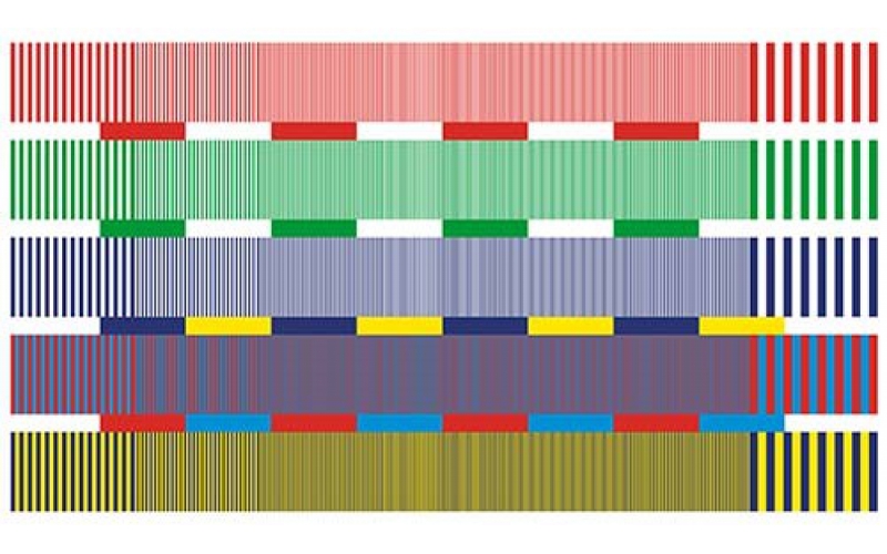 TE222-Q HDTV彩色分辨率Chart圖