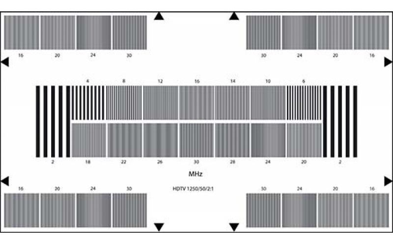TE225-Q HDTV分辨率測(cè)試圖（2-30MHz）