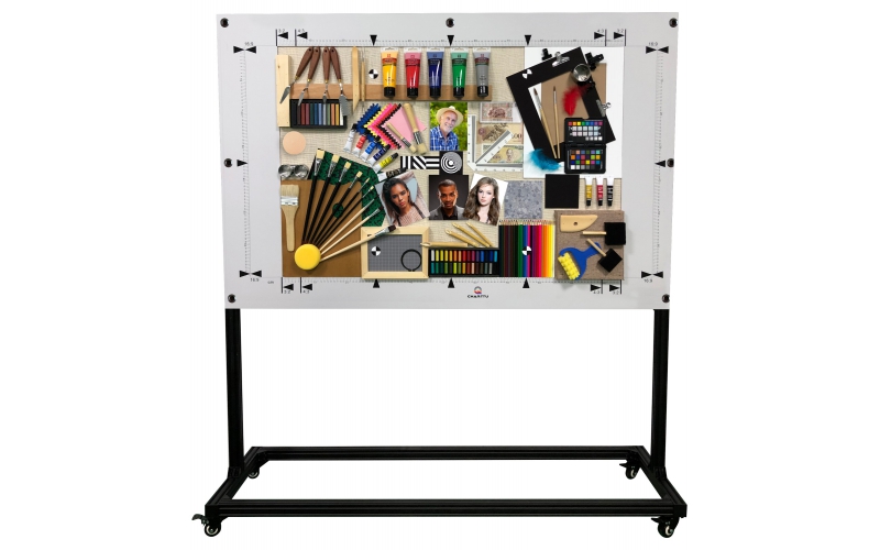 美術(shù)畫具主觀評測實景Chart